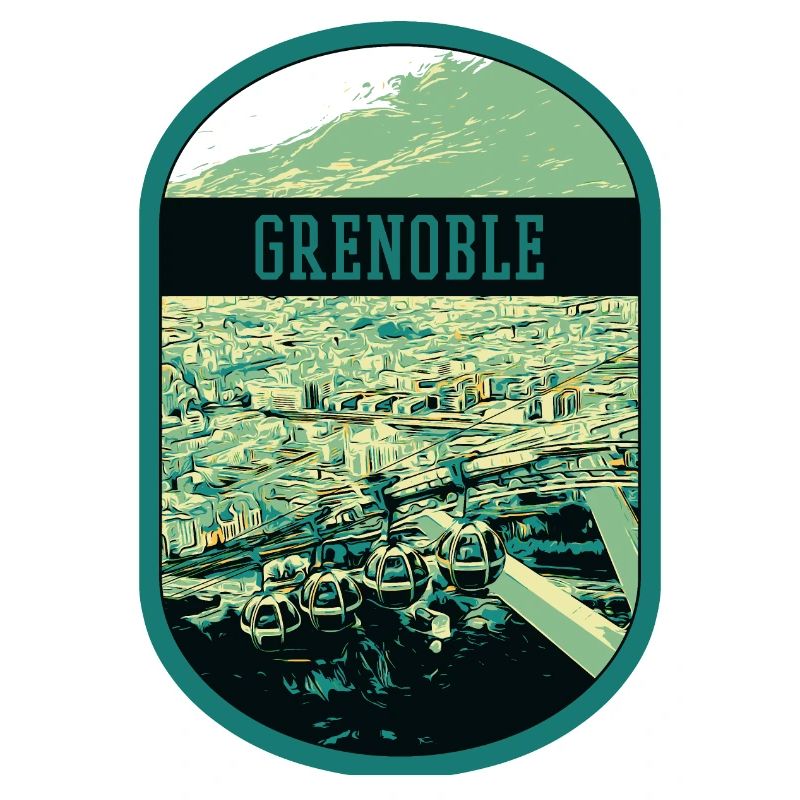 Panoramic Grenoble: Single View Cable Car