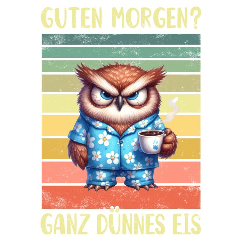 Eule Morgenmuffel