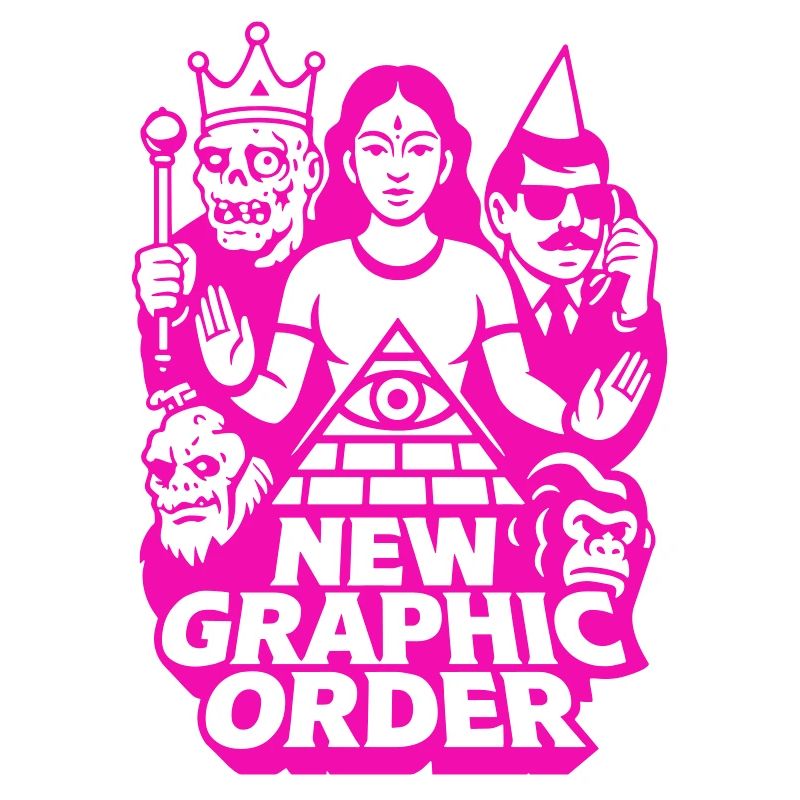 Nouvelle commande graphique Pulp Art rose