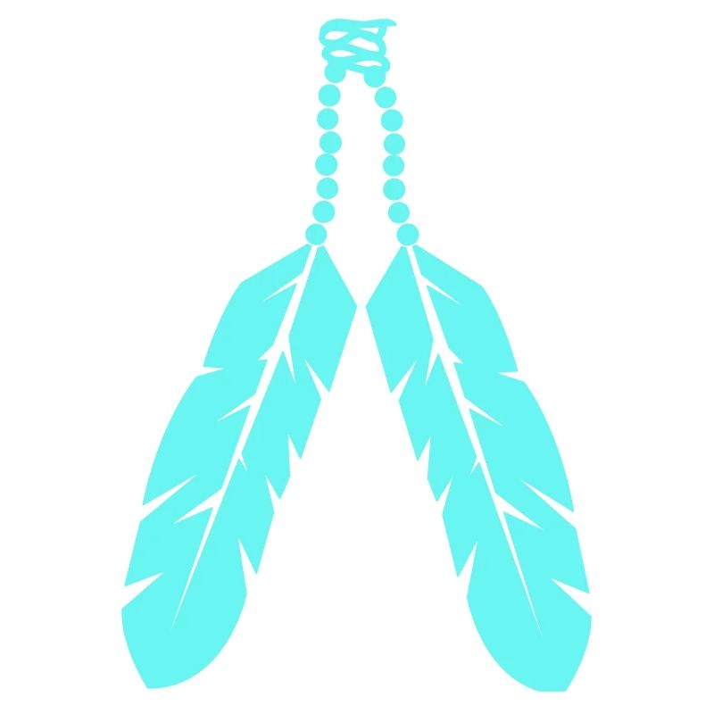 Conception de bijoux en plume