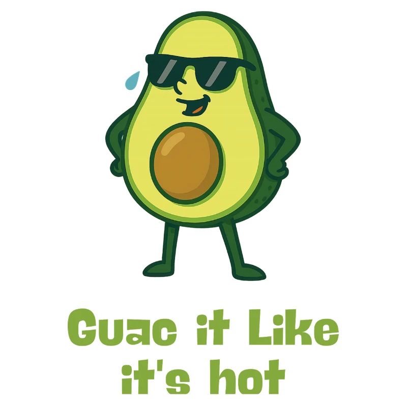 Guac It Like It's Hot Avocado