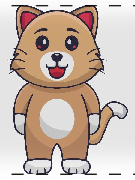 Karikatur-Katze