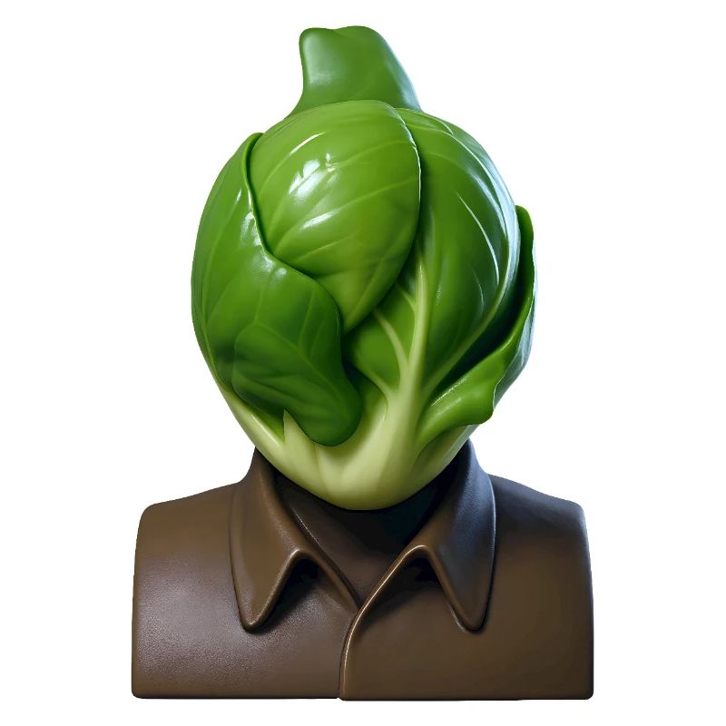 MAN WITH A CABBAGE TUFT - Bellegique