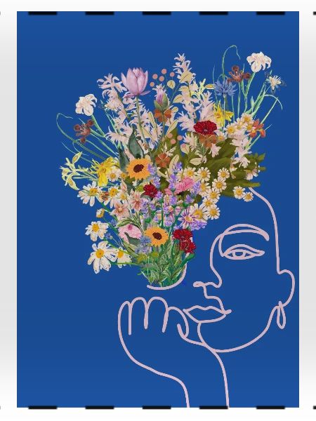 Blumenfrau