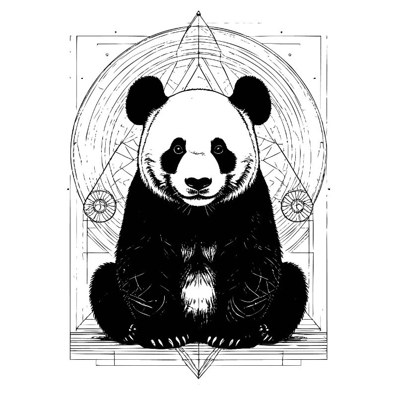 Panda Muster