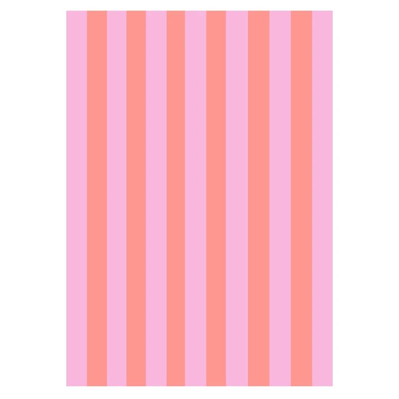 Stripes - Pink Red Customizable