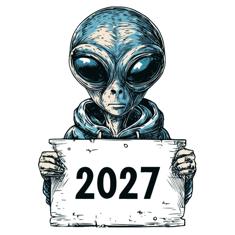 Extraterrestre cool en sweat à capuche
