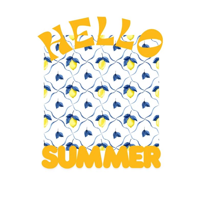 Hello Summer Lemon Pattern