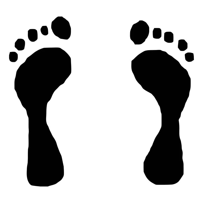 *footprints*
