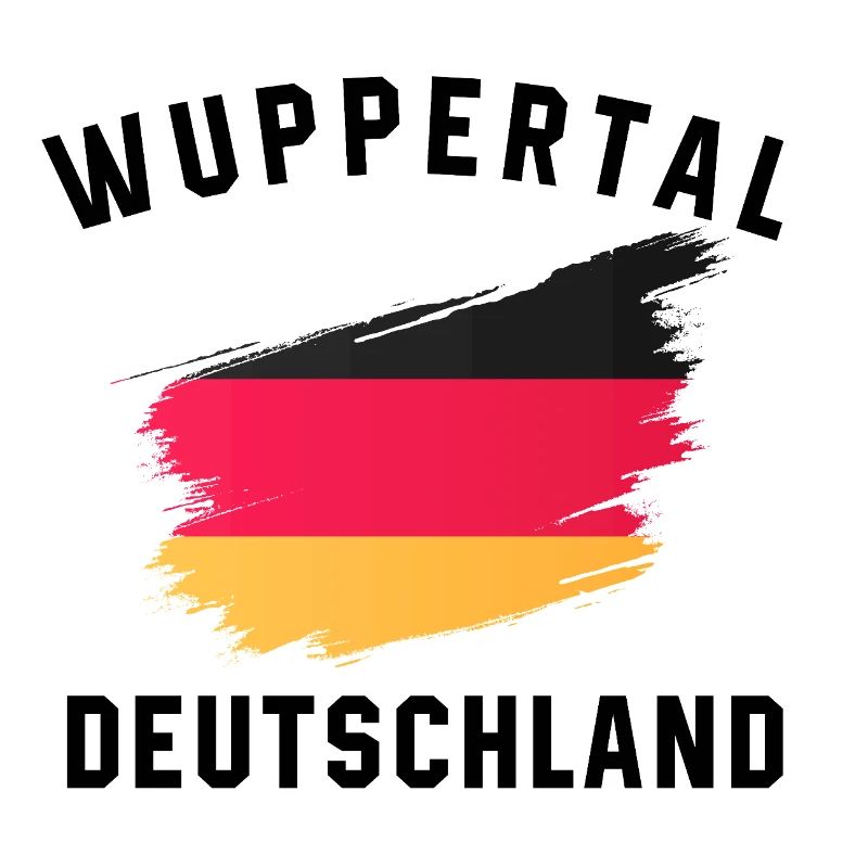 Germany Flag - Creative Brushstroke