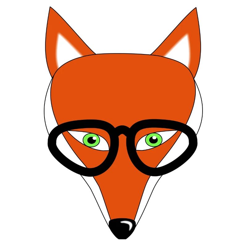 fuchs mit brille geschenk