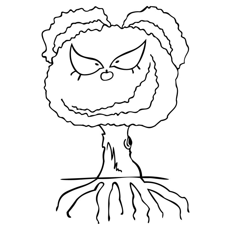 Arbre effronté