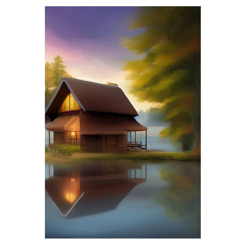 Charming lakeside cabin