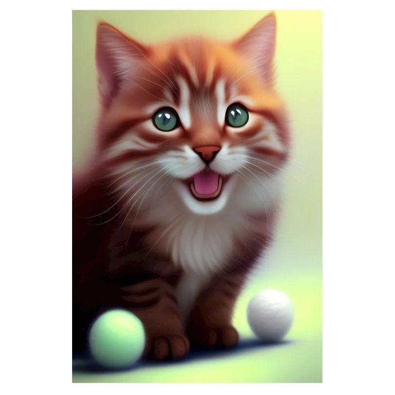 Petit bébé chat mignon