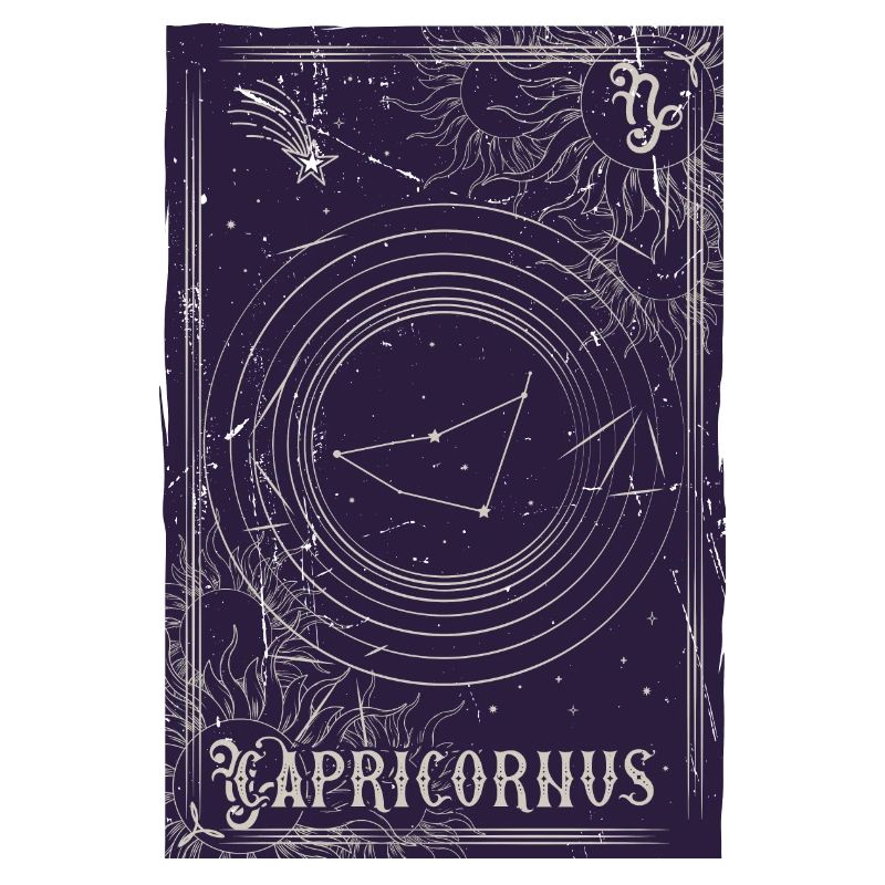 Capricorn Constellation Ring