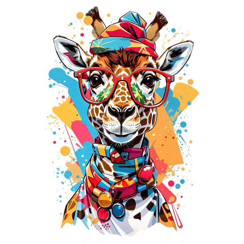 Cool giraffe
