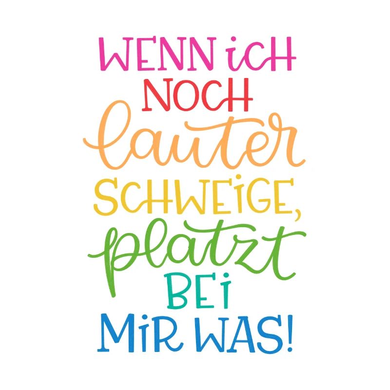 Lauter Schweigen Regenbogen