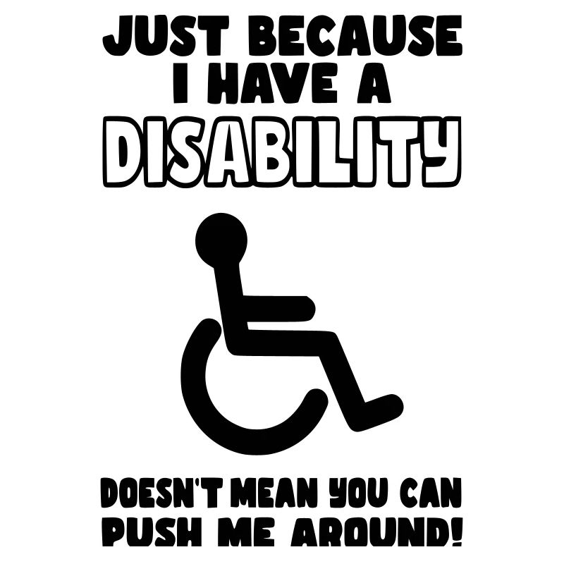 Même si j’ai un handicap, le fauteuil roulant ne pousse pas*