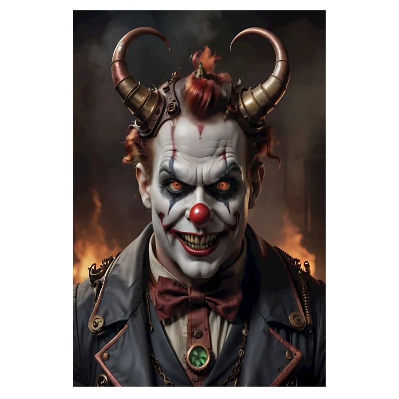 Steampunk Devil Clown