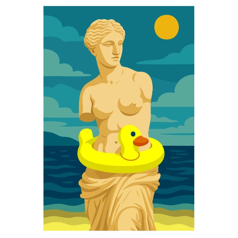 Die Venus (am Strand)