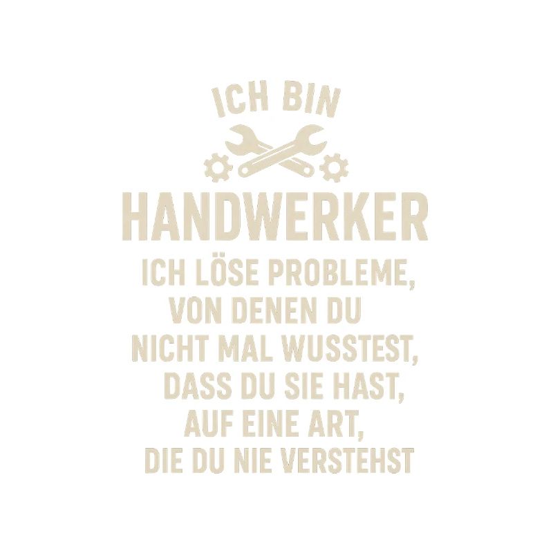 Ich bin Handwerker