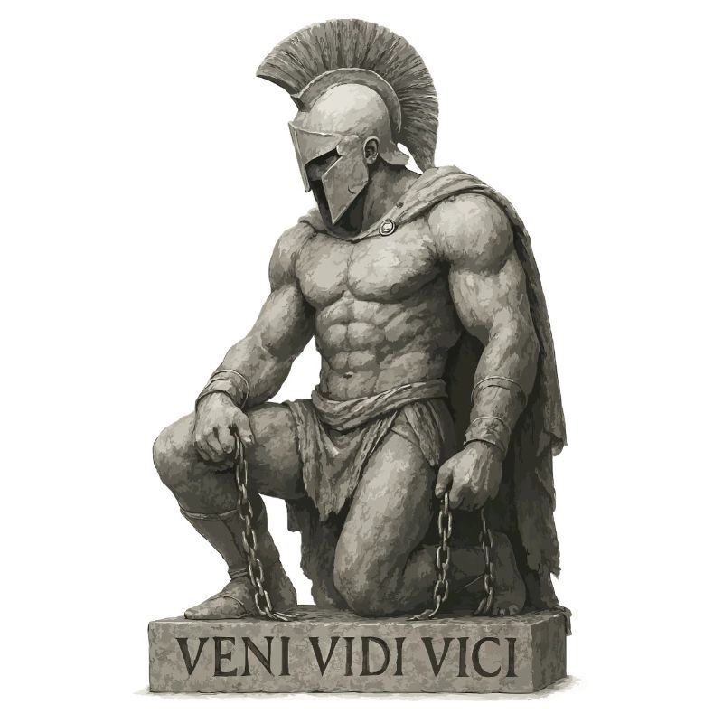 Römischer Krieger Gladiator