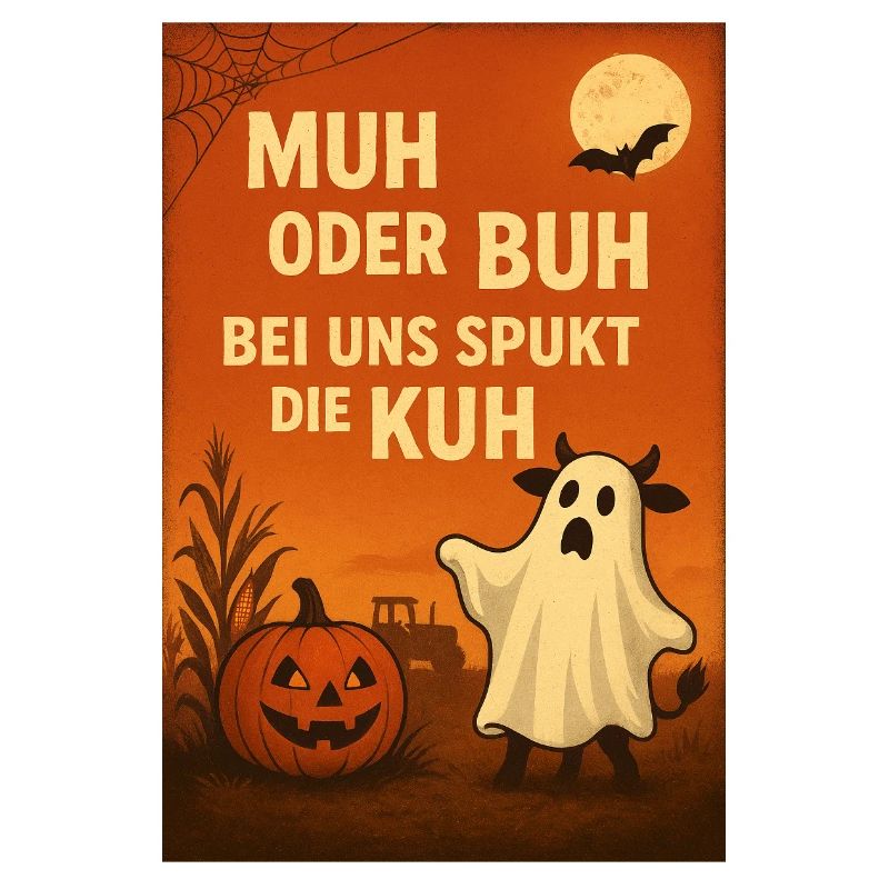 Spukkuh Halloween: MuH oder Buh