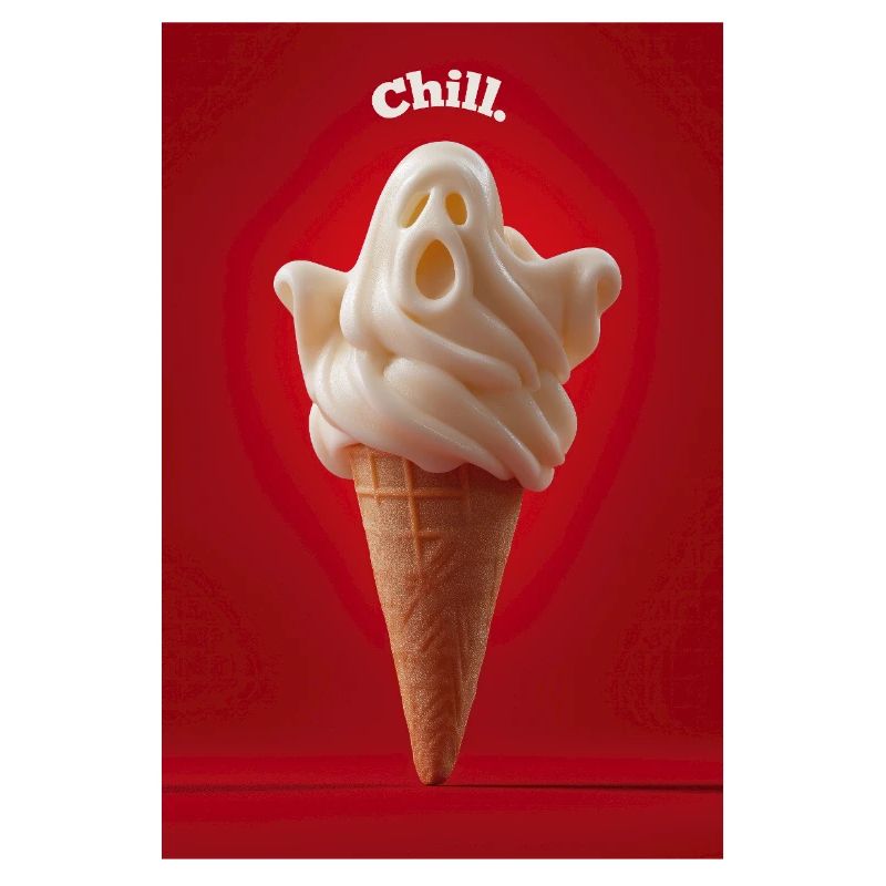 Chill Ghost Cornet de crème glacée