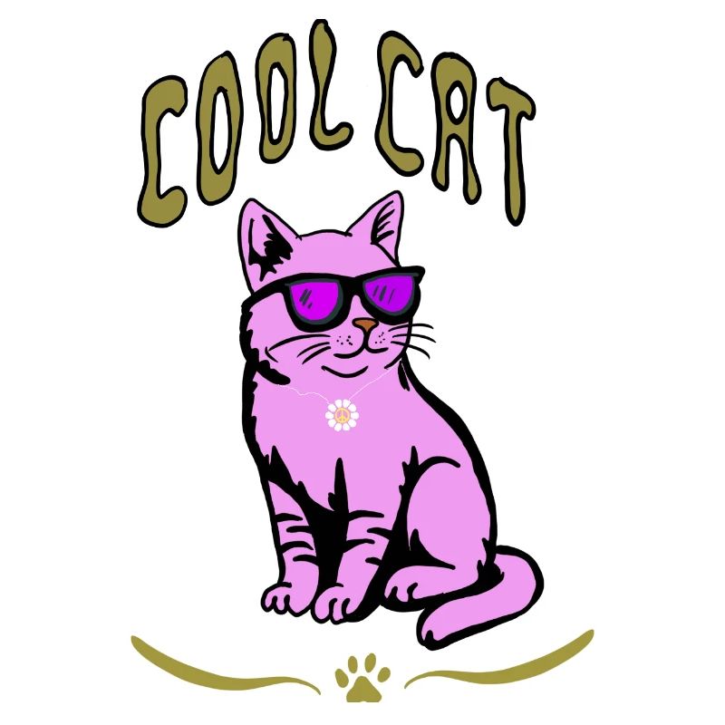 Style de lunettes de soleil chat rose