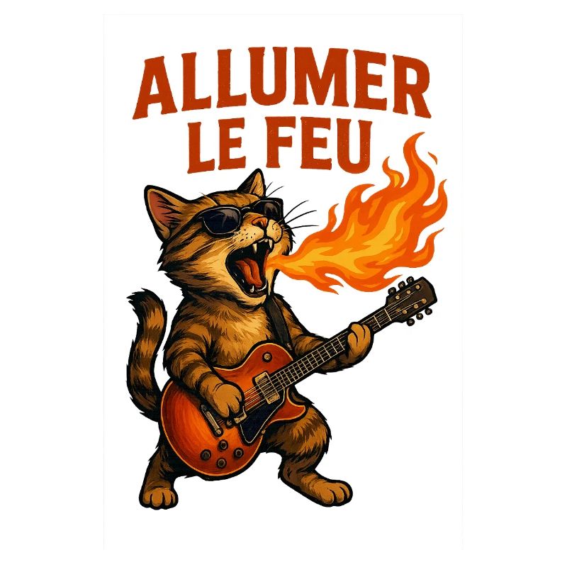 Allumer Le Feu Chat Rock