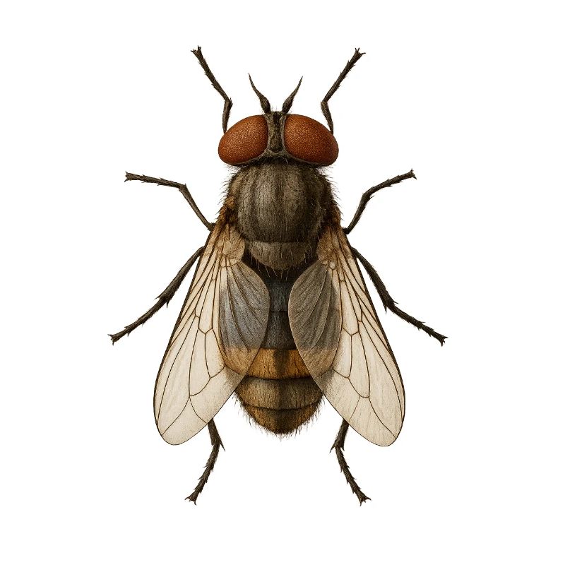 Hyperreal Fly Anatomy Tee