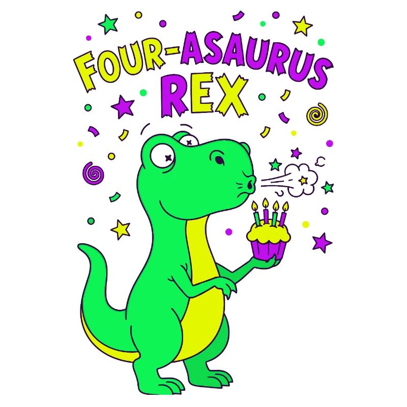 4e anniversaire du Quatre-Asaurus Rex