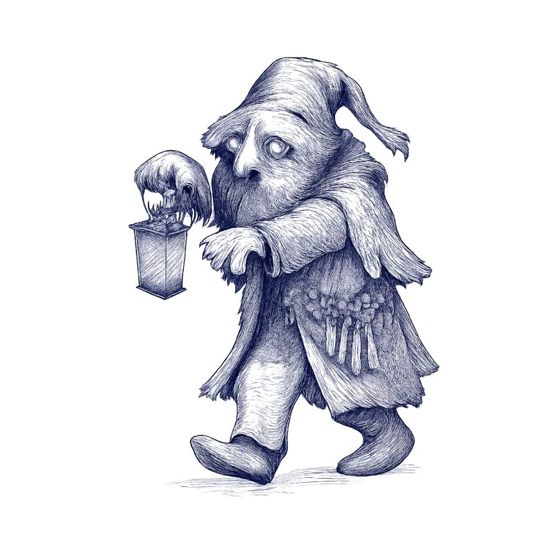 Dwarf | Night walker with lantern