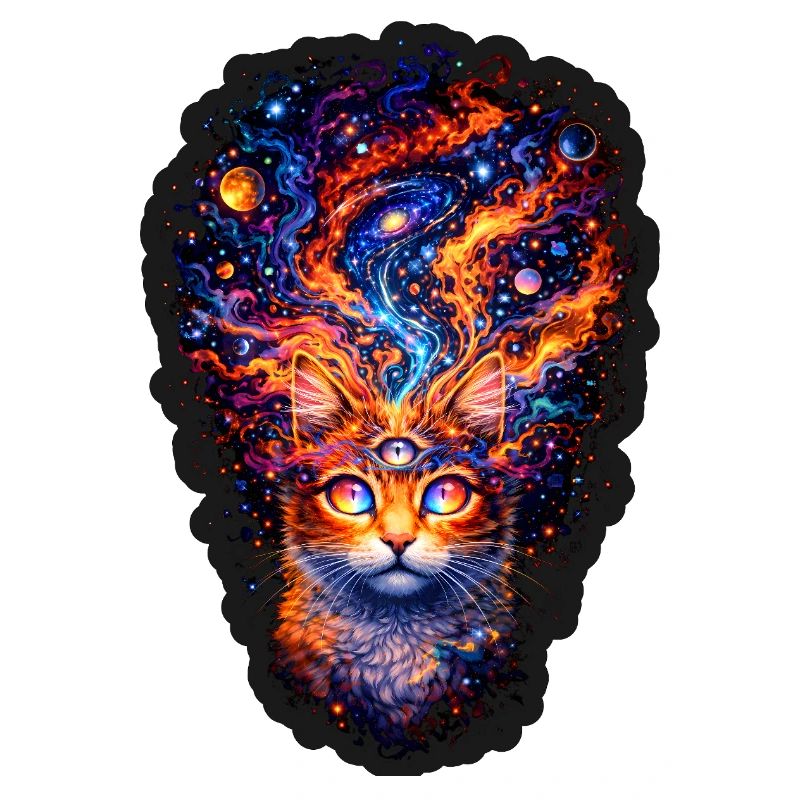 Chat de la Nébuleuse à Trois Yeux