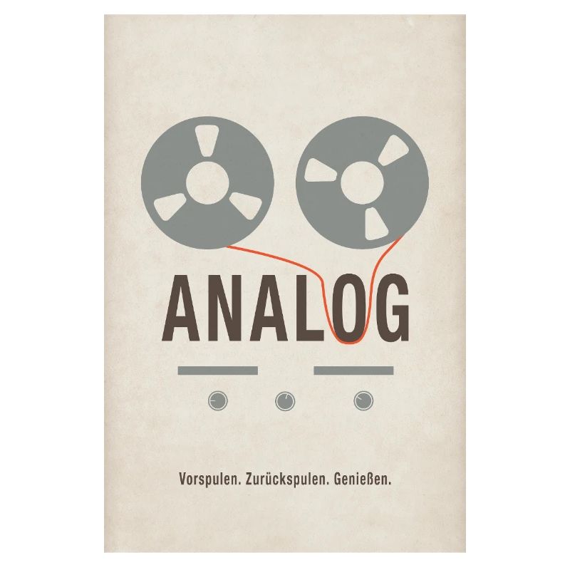 ANALOG – Fast forward. Rewind. Enjoy.