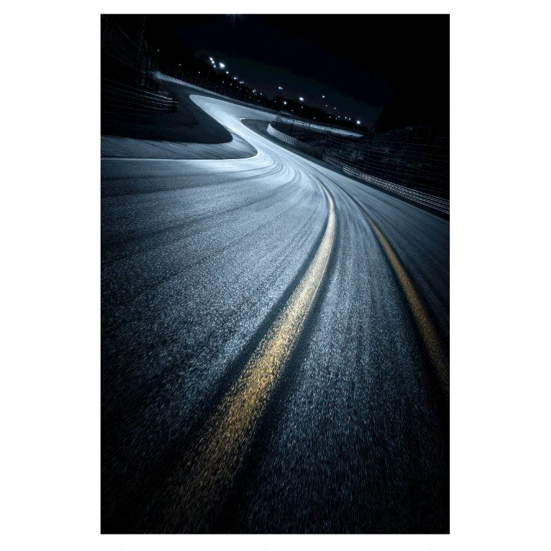 Courbe de course nocturne