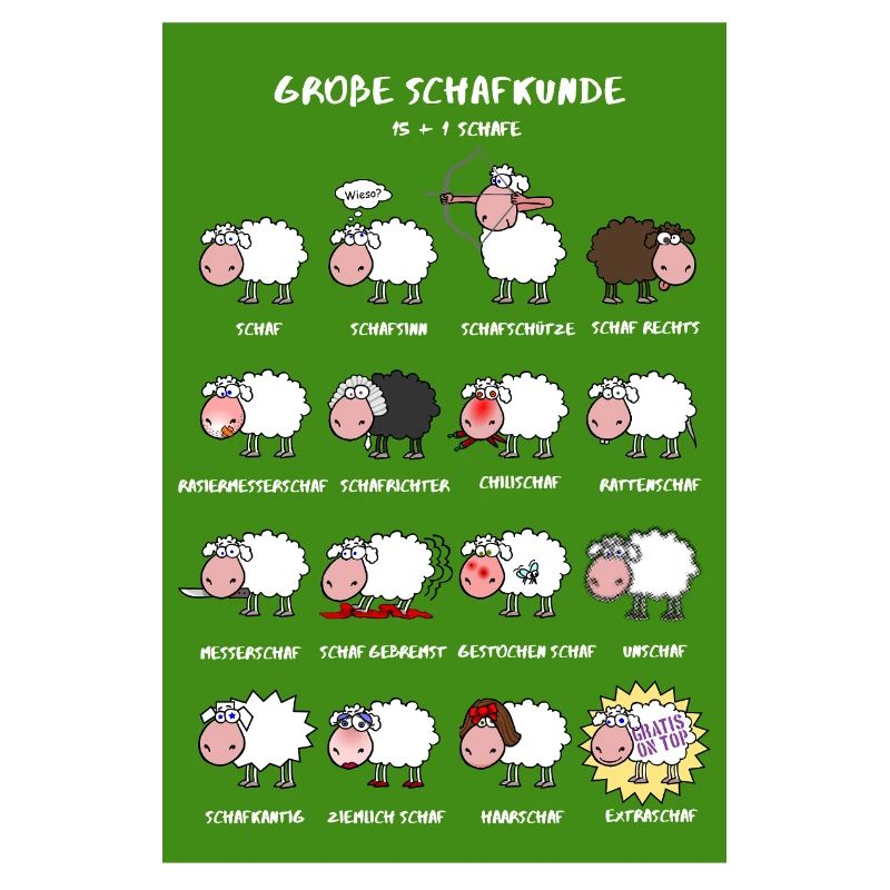 Große Schafkunde Posteredition