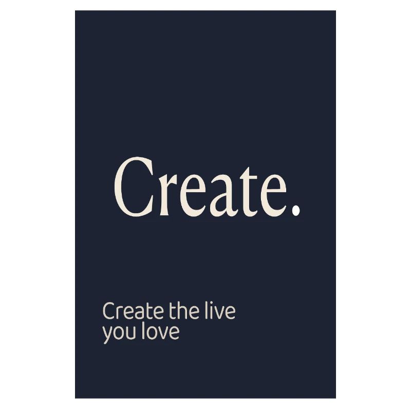 Create. – Minimalist Motivation Design
