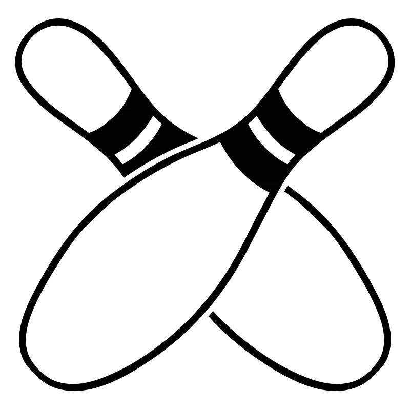 2 Bowling Pins