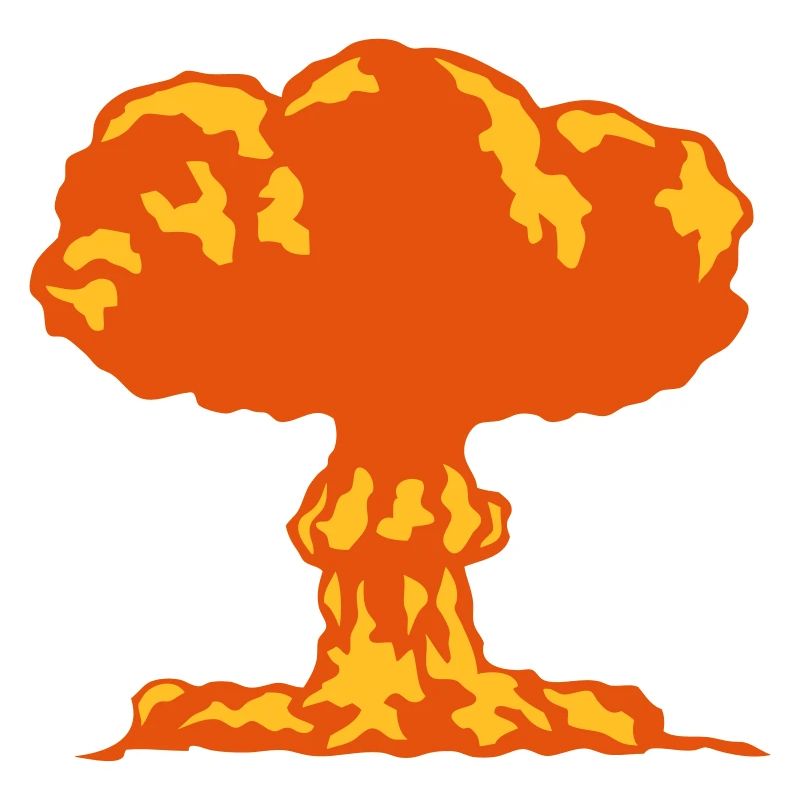 explosion champignon nucleaire atomique