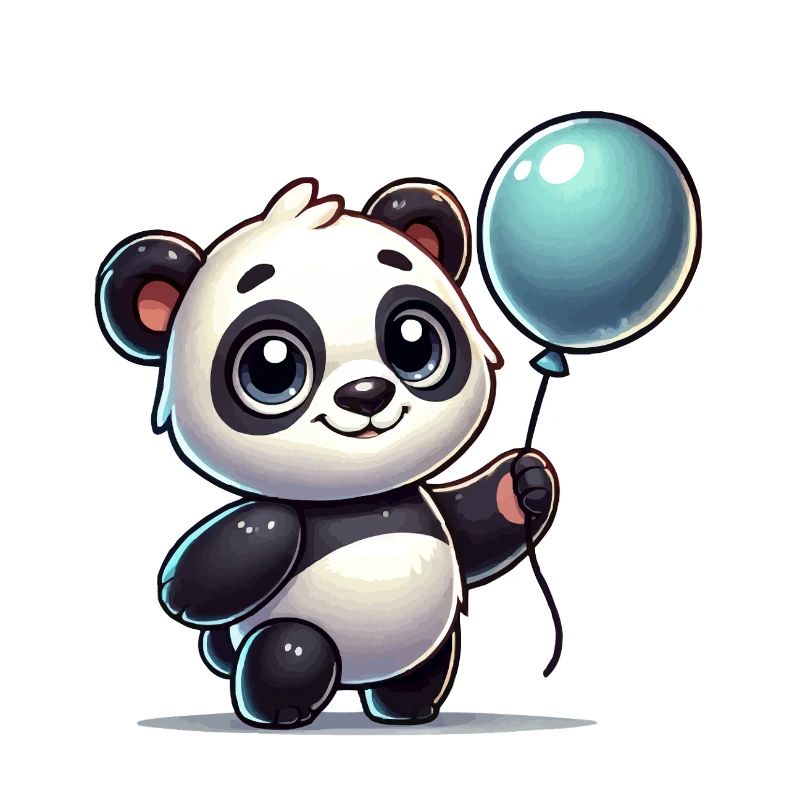 Panda Comic Balloon