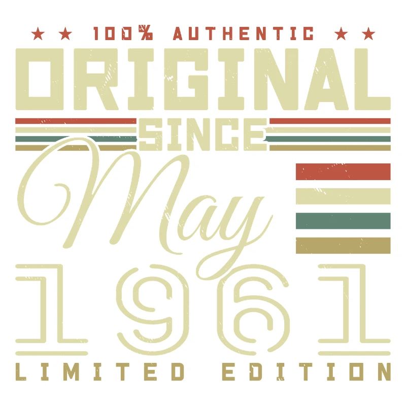 Mai 1961 Geburtstagsgeschenk, Mai 1961 Geschenk