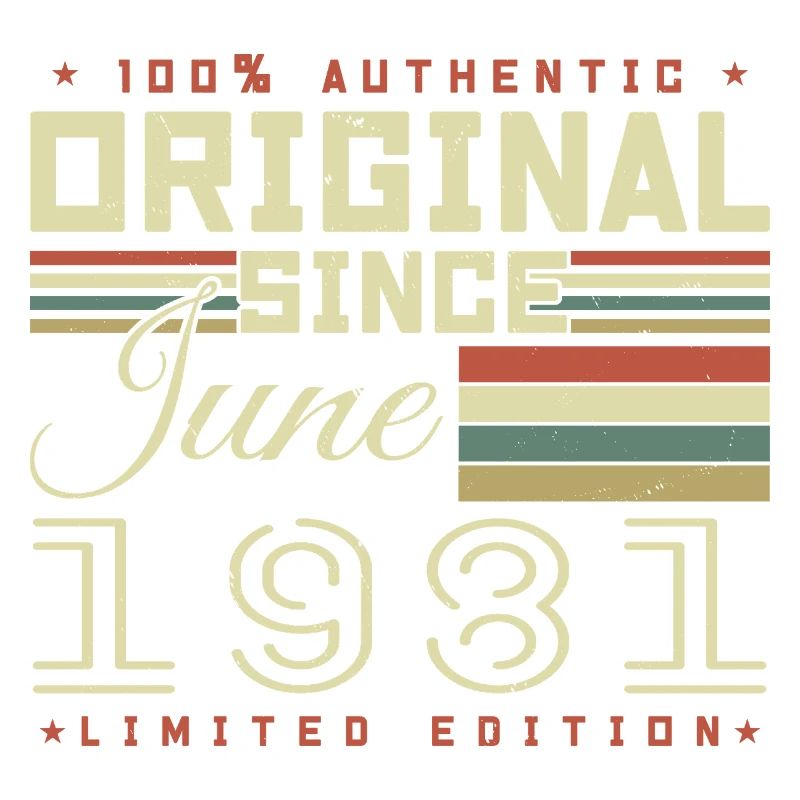 Geburtstagsgeschenk Juni 1981, Geschenk Juni 1981