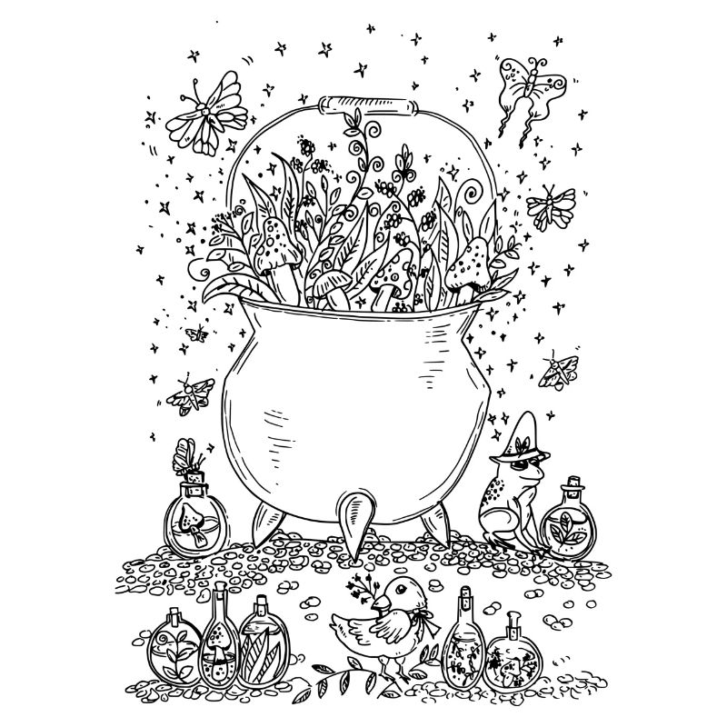 Magic Cauldron Witches' Fun