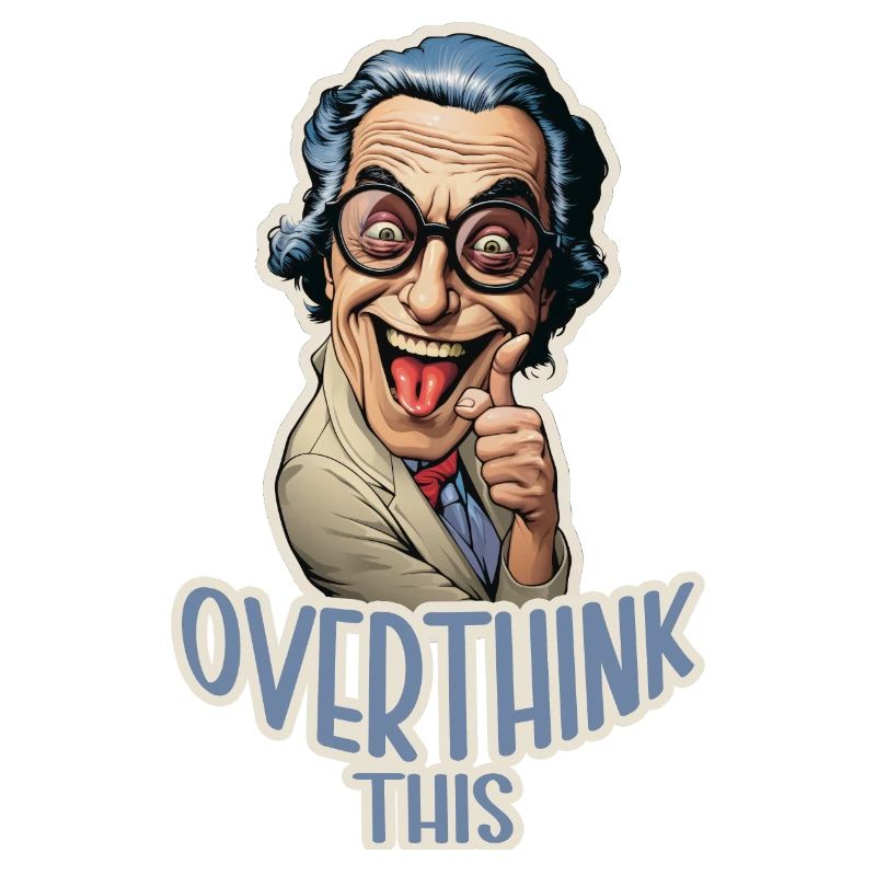 Overthink This Funny Lab Professor Shirt