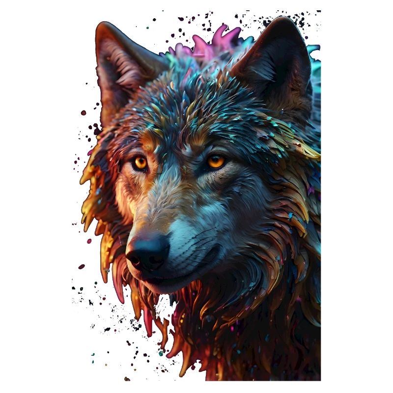 Wolf Wolf Head Predator Gift