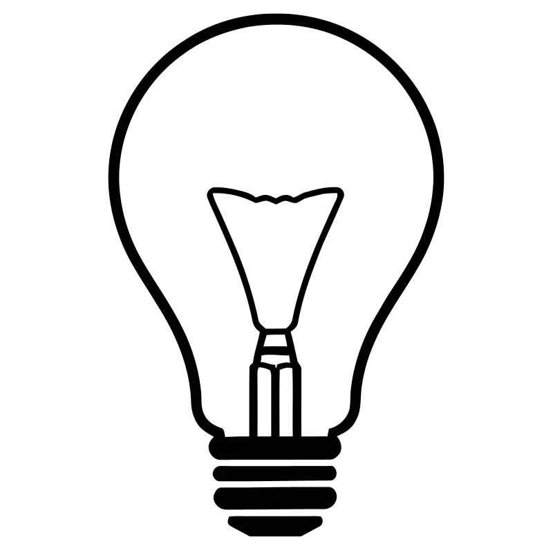 Conception d’ampoule créative lumineuse