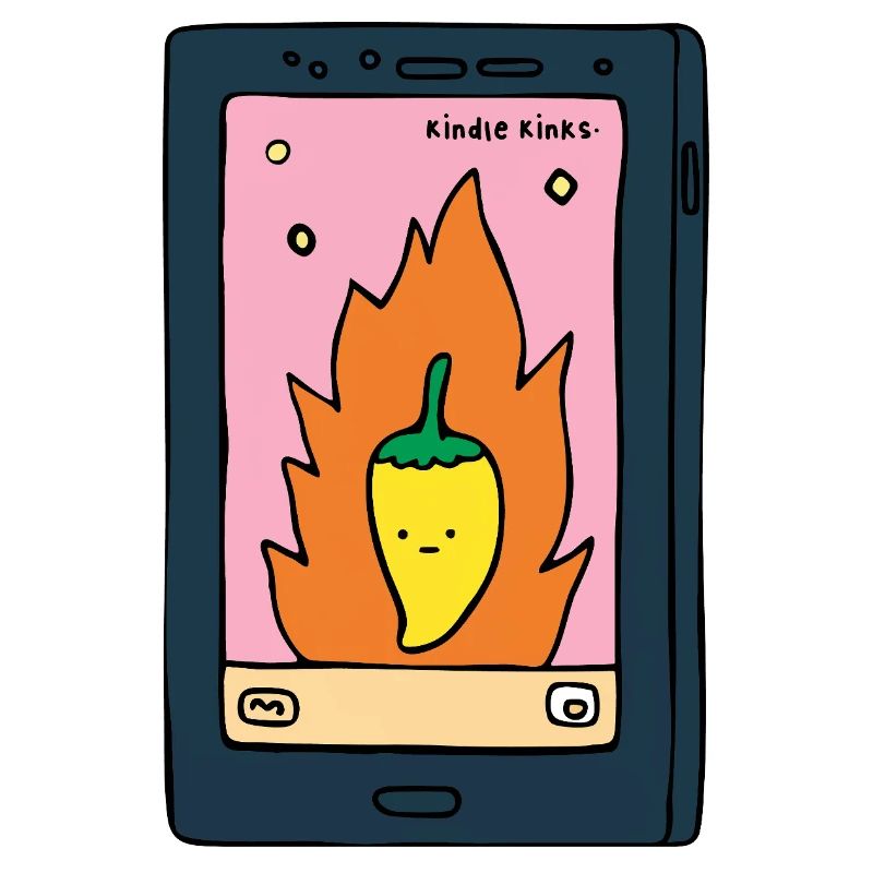 Spicy E-Reader "Kinks" Design | Funny BookT