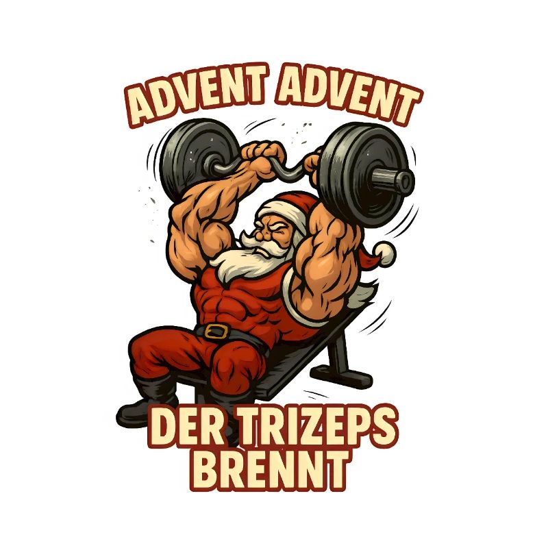 Advent triceps burns Santa Workout