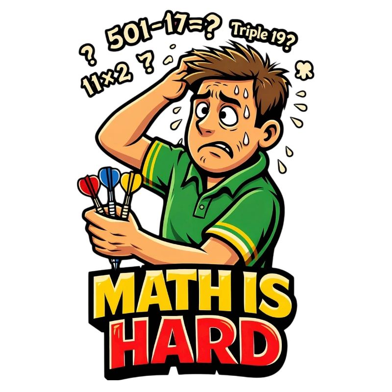 Les maths, c’est des fléchettes difficiles
